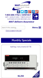 Mobile Screenshot of matsolutions.com